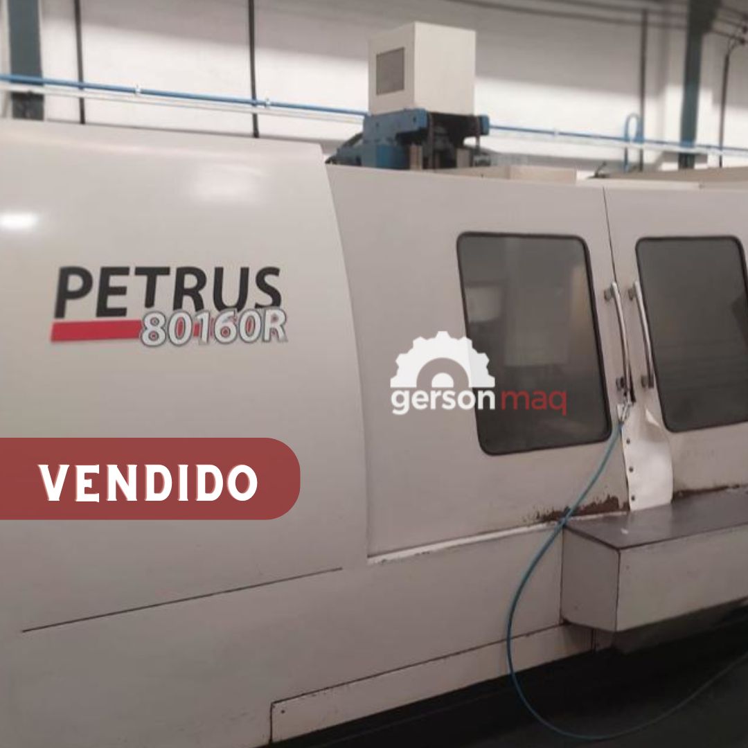 CENTRO DE USINAGEM PETRUS 80160R ANO 2008
